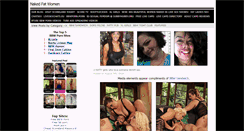 Desktop Screenshot of nakedfatwomen.net